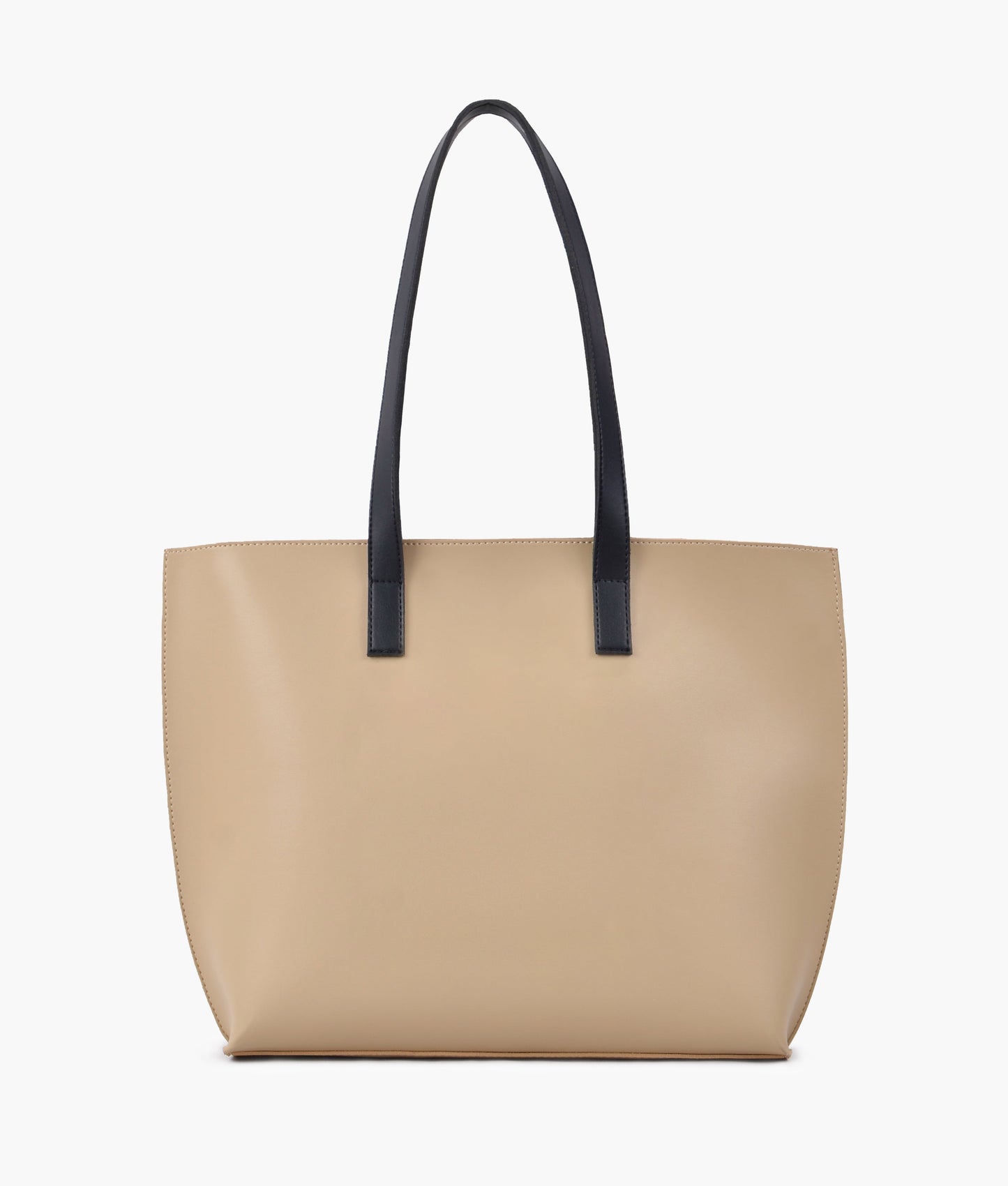 Off-white long handle tote bag