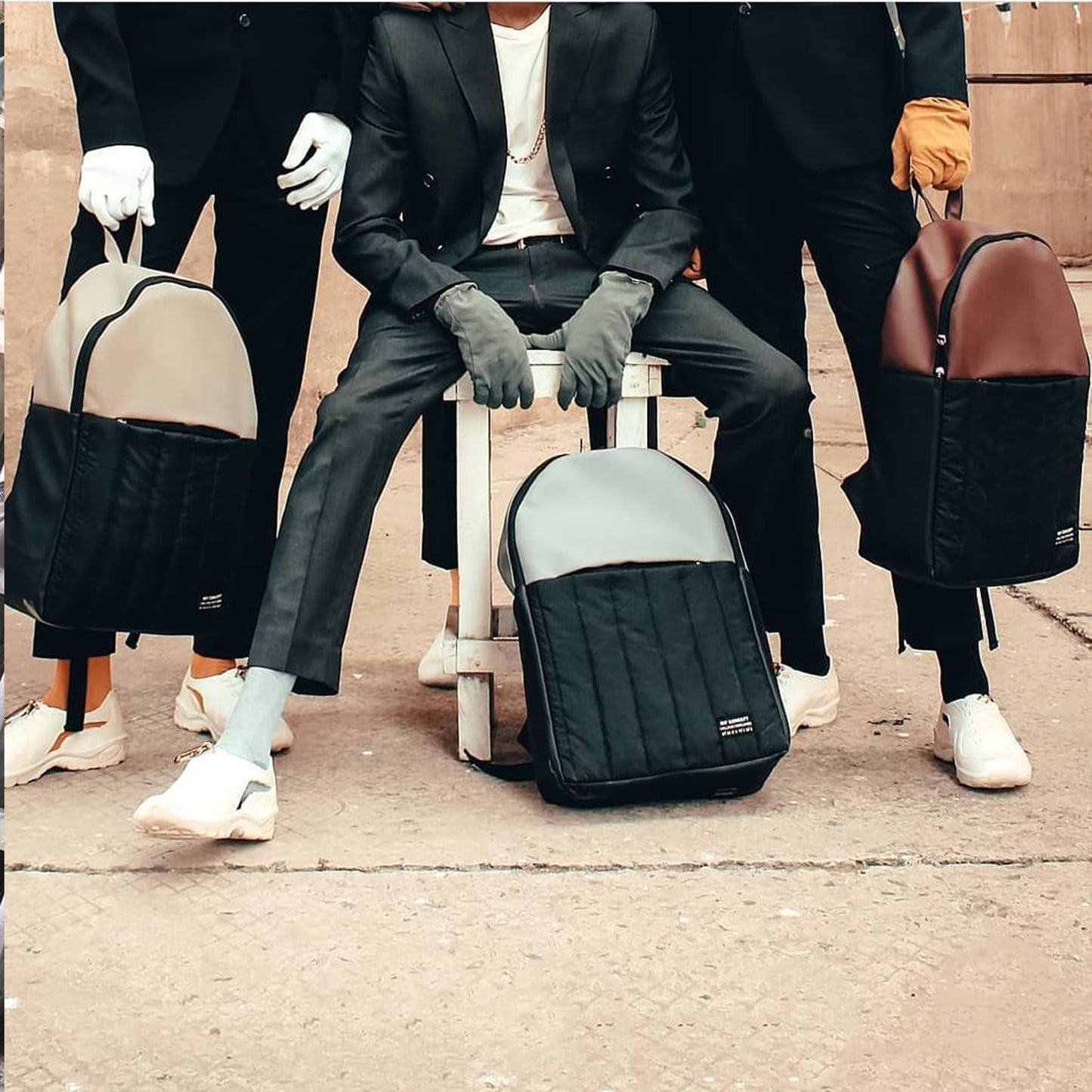 Hombre Deep Brown Backpack