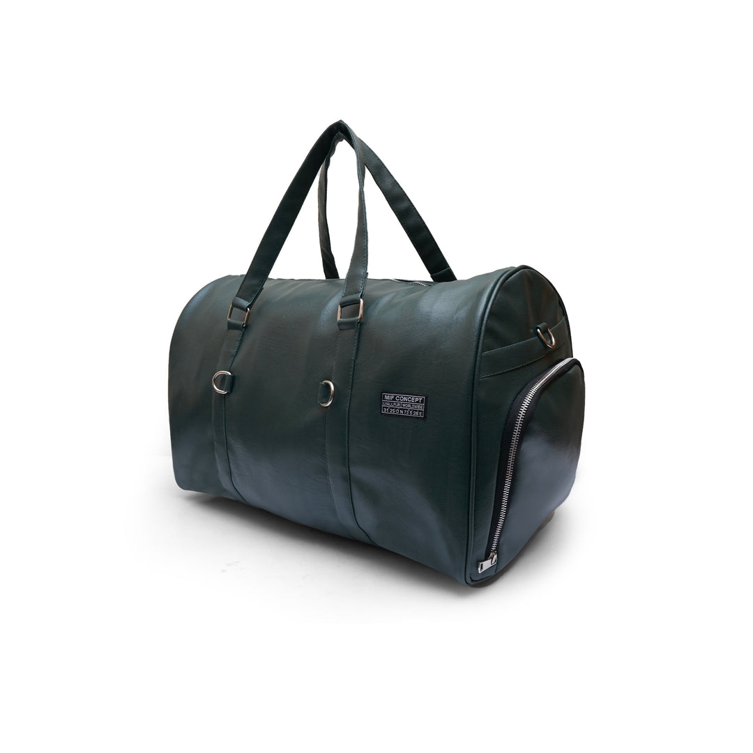 Dark Green Duffle Bag
