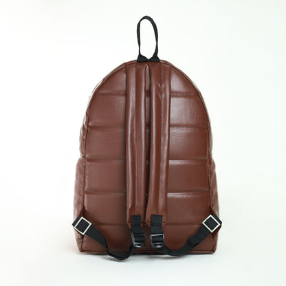 MIF Tan Luxe Backpack