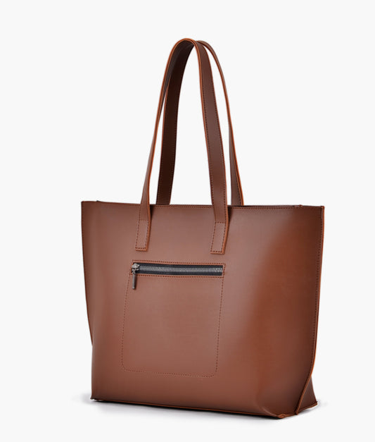 HorseBlack long handle tote bag