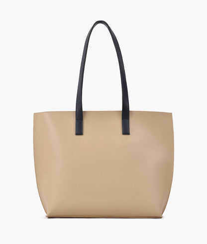 Off-white long handle tote bag