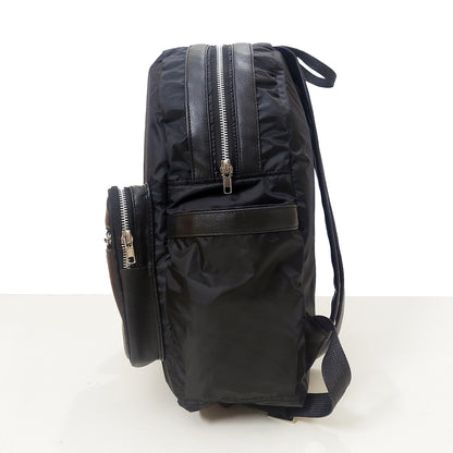 BLACK TRIPPED BACKPACK
