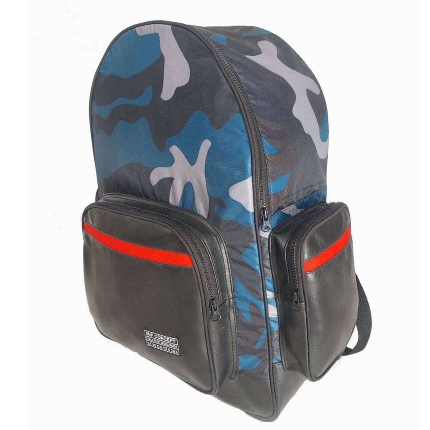 Camo Red Stripe Backpack