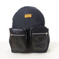 BLACK TRIPPED BACKPACK