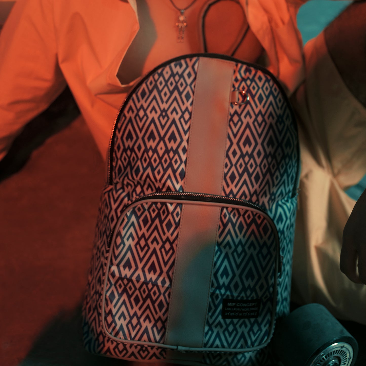 Never pattern Backpack