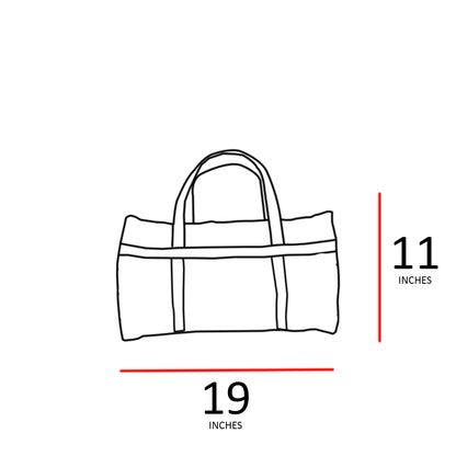 Forest Green Duffle Bag